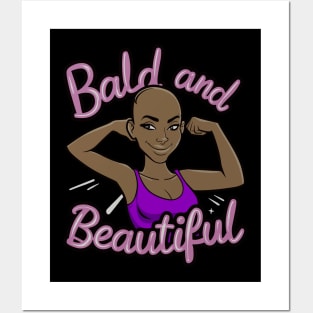 Bald girl Posters and Art